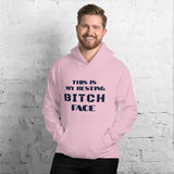 Bonky Resting Bitch Face Unisex Hoodie