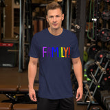 Bonky Family Pride Short-Sleeve Unisex T-Shirt