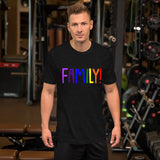 Bonky Family Pride Short-Sleeve Unisex T-Shirt