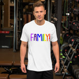 Bonky Family Pride Short-Sleeve Unisex T-Shirt