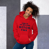 Bonky Resting Bitch Face Unisex Hoodie