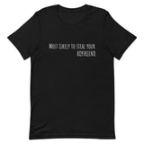 Bonky Most Likely To Steal Short-Sleeve Unisex T-Shirt