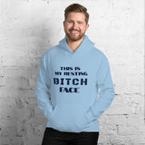 Bonky Resting Bitch Face Unisex Hoodie