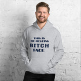 Bonky Resting Bitch Face Unisex Hoodie