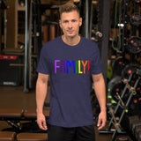 Bonky Family Pride Short-Sleeve Unisex T-Shirt