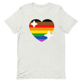 Bonky Pride Heart Short-Sleeve Unisex T-Shirt