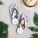 Bonky Love Is Love Unisex Slides