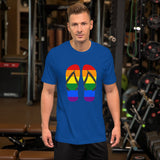 Bonky Pride Flip Flops Unisex T-Shirt
