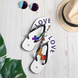 Bonky Love Is Love Unisex Slides