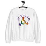 Bonky Love is Love Unisex Sweatshirt
