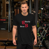Bonky Burly Bear Short-Sleeve Unisex T-Shirt