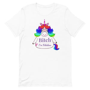 Bonky Bitch I'm Fabulous Short-Sleeve Unisex T-Shirt