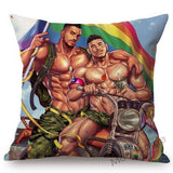 Bonky Gay Art Home Decorative Pillow Case